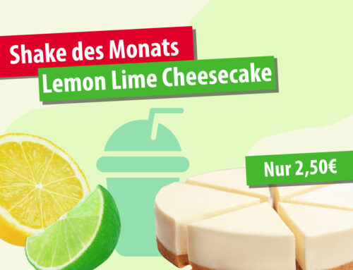 Shake des Monats Juni: Lemon Lime Cheesecake