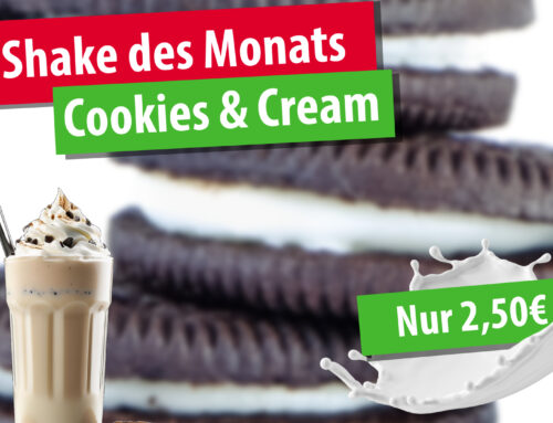 Shake des Monats Oktober: Cookies and Cream