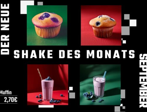 Shake des Monats September: Blueberry Muffin